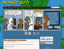 Tablet Screenshot of monkeyduty.com